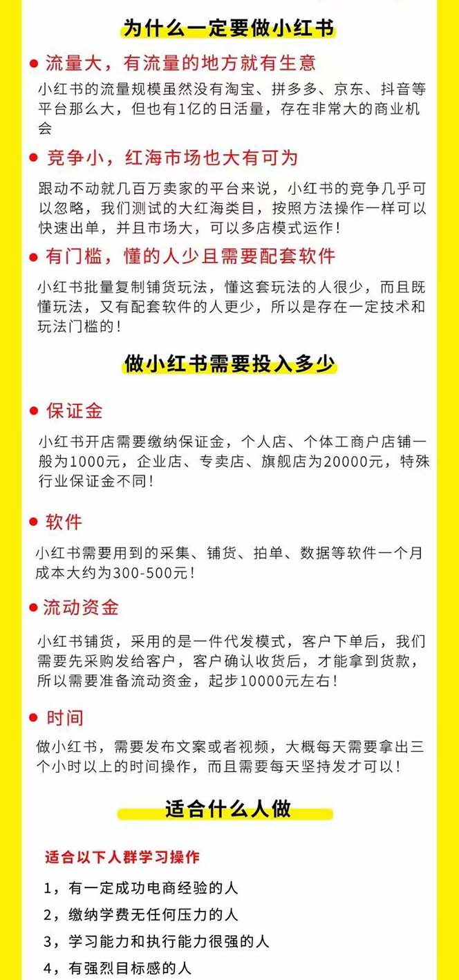 图片[1]-小红书-笔记带货课【6月更新】流量 电商新机会 315节正课+64节隐藏课-搞钱利器