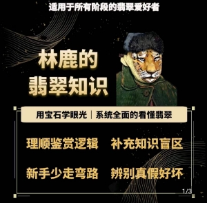 林鹿的翡翠知识，​用宝石眼光，系统全面的看懂翡翠-搞钱利器