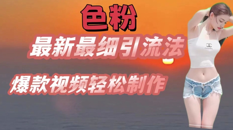 se粉最新最细引流法，七天螺旋起号法，爆款视频轻松制作【揭秘】-搞钱利器