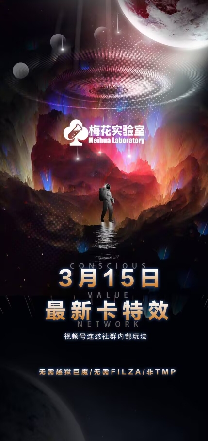 梅花实验室视频号连怼玩法-3月15日最新卡特效技术(无需越狱、巨魔、tmp)-搞钱利器