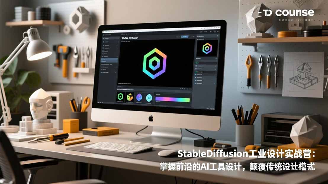 StableDiffusion工业设计实战营：掌握前沿的AI工具设计，颠覆传统设计模式-搞钱利器