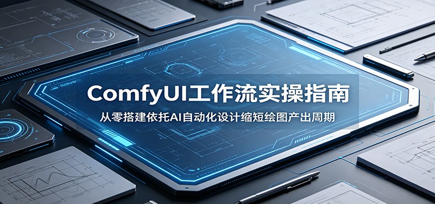 ComfyUI 工作流实操指南：从零搭建依托AI自动化设计缩短绘图产出周期-搞钱利器