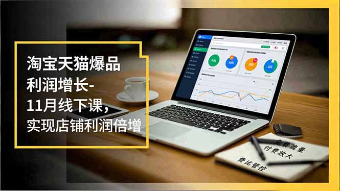 淘宝天猫爆品利润增长-11月线下课,免费流量、付费放大、费比管控,实现店铺利润倍增-搞钱利器