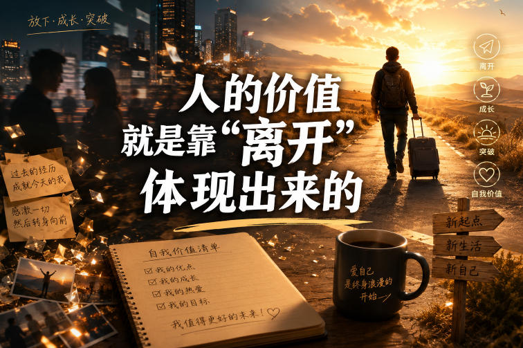 付费文章：人的价值就是靠“离开”体现出来的-搞钱利器