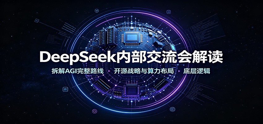 DeepSeek内部交流会解读：拆解AGI完整路线，开源战略与算力布局底层逻辑-搞钱利器