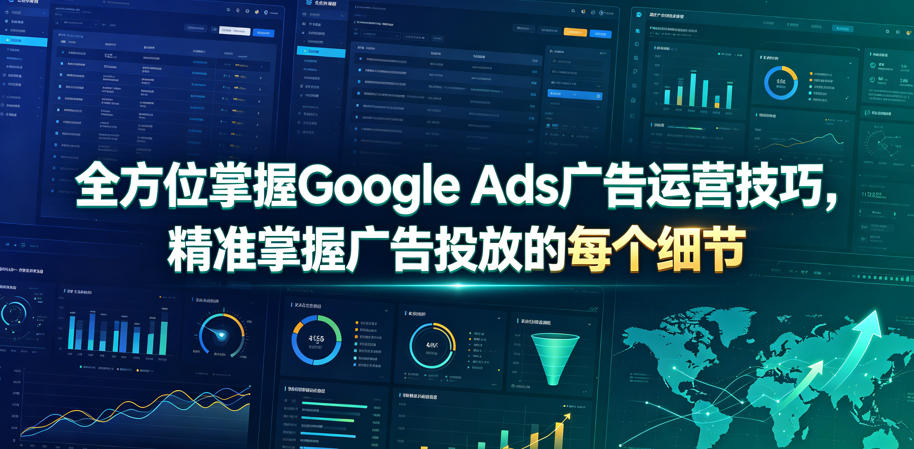 全方位掌握Google Ads广告运营技巧，精准掌握广告投放的每个细节【原创双语字幕】-搞钱利器