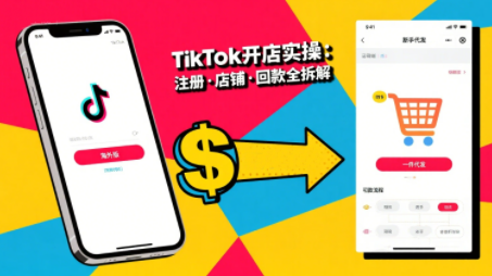 大熊跨境·TikTok从开店到投流的进阶课-搞钱利器