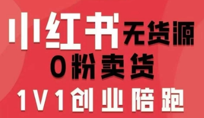 小红书无货源0粉电商课，开店准备、选品策略、笔记撰写、视频剪辑、数据分析、账号打造、资料文档(更新26年1月)-搞钱利器