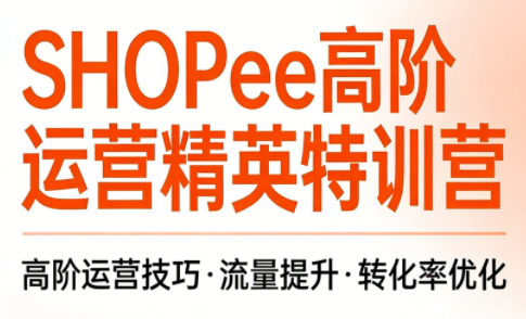 梦凡老师·Shopee虾皮高阶运营课程-搞钱利器