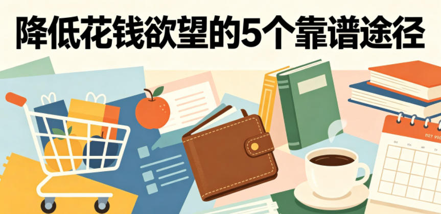 付费文章：降低花钱欲望的5个靠谱途径-搞钱利器
