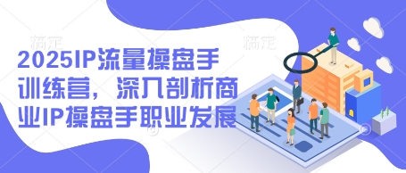 2025IP流量操盘手训练营，深入剖析商业IP操盘手职业发展(更新)-搞钱利器