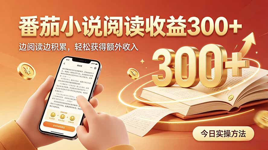 全自动番茄挂机玩法，日入300+，操作门槛低，一台电脑即可开展-搞钱利器
