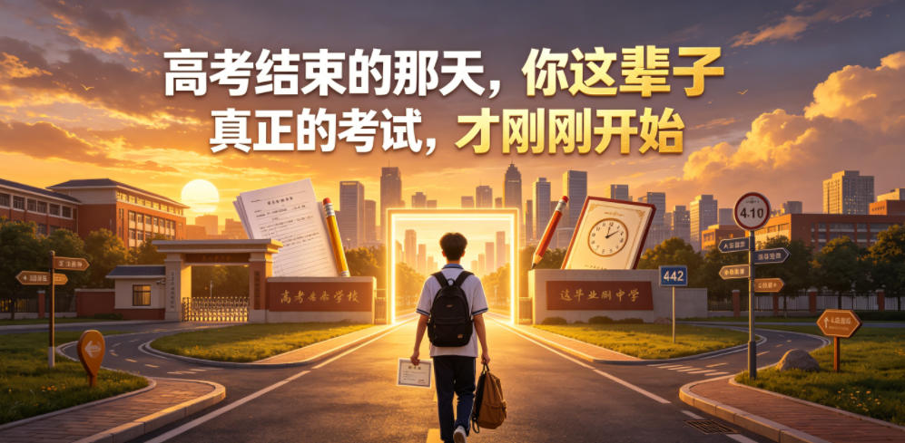 付费文章：高考结束的那天，你这辈子真正的考试，才刚刚开始-搞钱利器