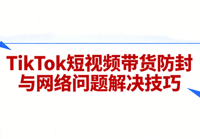 老谭·TikTok短视频带货实拍课程-搞钱利器