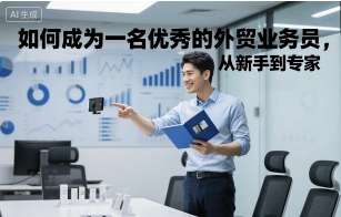 如何成为一名优秀的外贸业务员，从新手到专家-搞钱利器