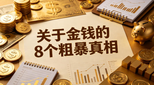 某公众号付费文章：关于金钱的8个粗暴真相-搞钱利器