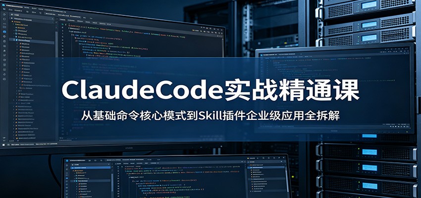 ClaudeCode实战精通课：从基础命令核心模式到Skill插件企业级应用全拆解-搞钱利器