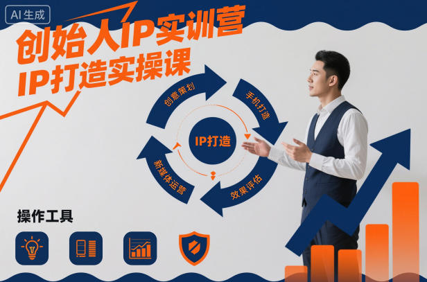 创始人IP实训营，IP打造实操课-搞钱利器