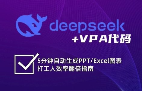 DeepSeek从入门到精通：解锁Excel和VBA高效办公新技能-搞钱利器