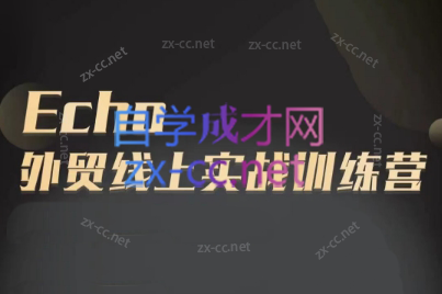 Echo老师·外贸线上实战训练营-搞钱利器