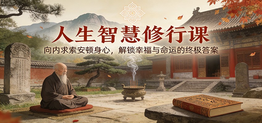 人生智慧修行课：向内求索安顿身心，解锁幸福与命运的终极答案-搞钱利器