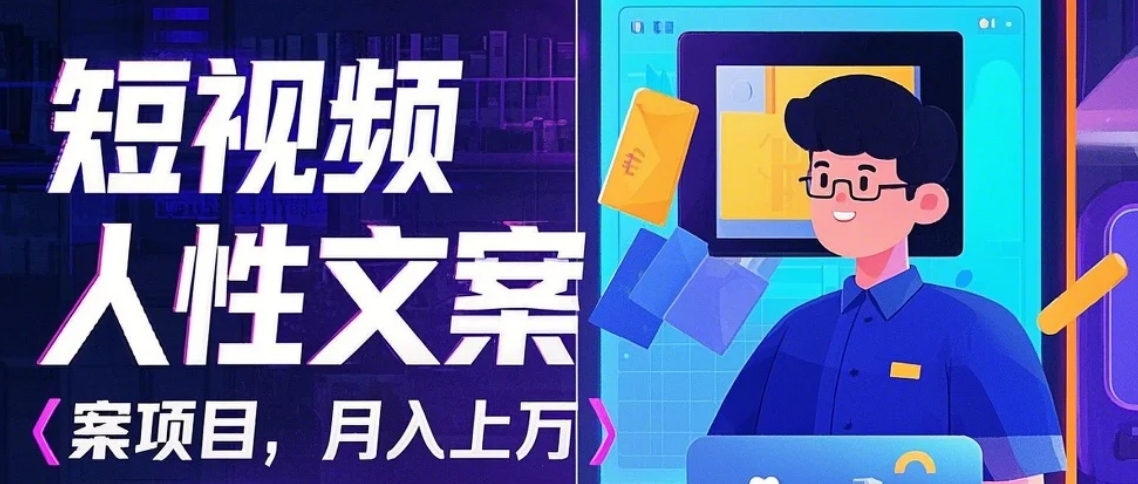 利用AI自动制作短视频人性文案项目：揭秘月入上万的精准流量变现秘籍-搞钱利器