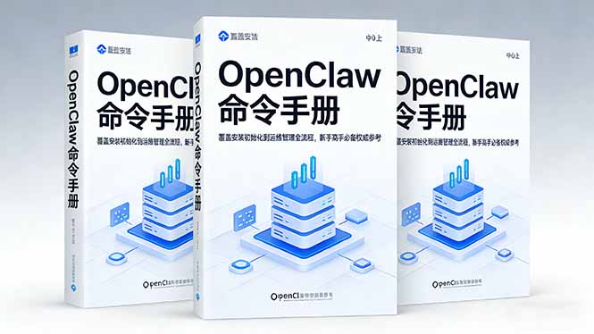 OpenClaw命令手册：覆盖安装初始化到运维管理全流程，新手高手必备权威参考-搞钱利器