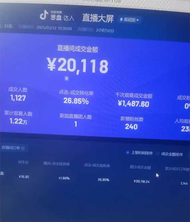 图片[3]-日赚6000+！抖音小时达Ai无人直播躺赚新风口，0门槛吃官方亿级流量！-搞钱利器