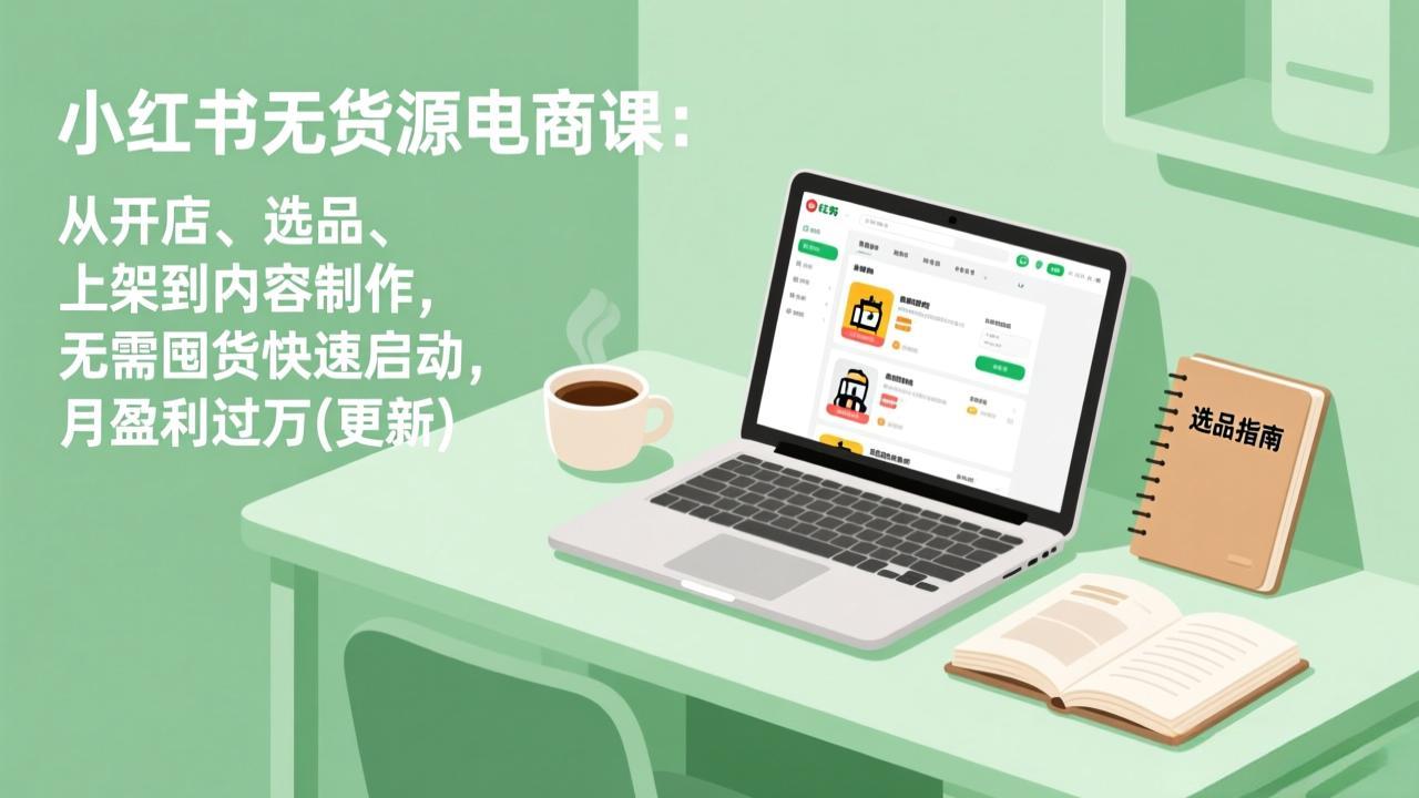 小红书无货源电商课(5月12更新-搞钱利器