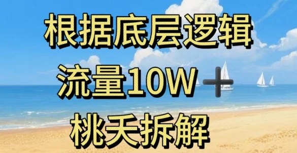 据底层逻辑，流量10W+，以安全知识科普为例-搞钱利器