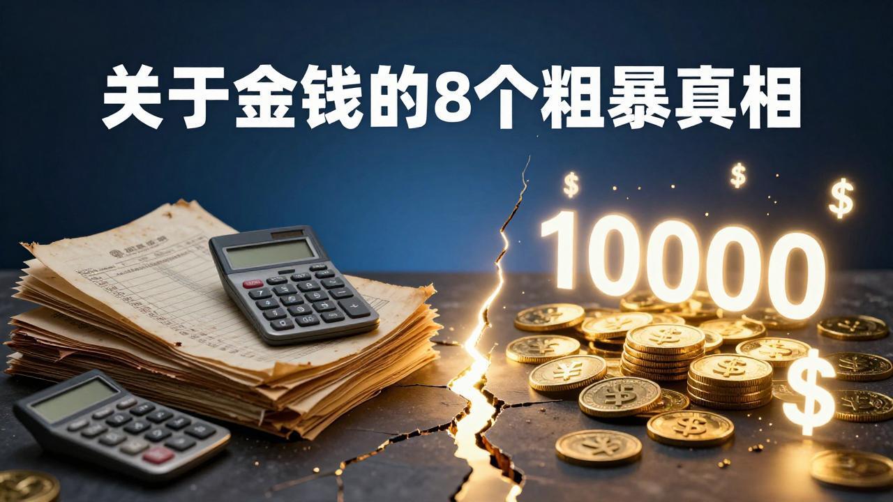 付费文章：关于金钱的 8 个粗暴真相，彻底重塑你的赚钱思维与财富认知-搞钱利器