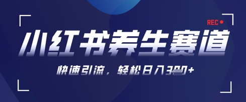 AI+可画生成小红书养生作品，新手暴力起号，矩阵操作，轻松日入3张+-搞钱利器