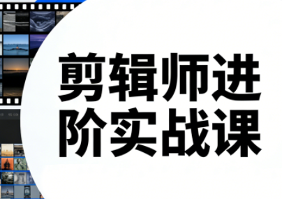 剪辑师进阶实战课(更新23年-25年)-搞钱利器