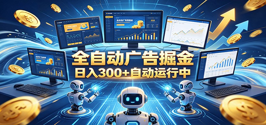 自动广告G机，日入300+，正规平台，广告浏览获益，时间自由，适合各类人群日常增收-搞钱利器