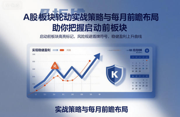 A股板块轮动实战策略与每月前瞻布局，助你把握启动前板块，规避风险，实现稳健盈利-搞钱利器