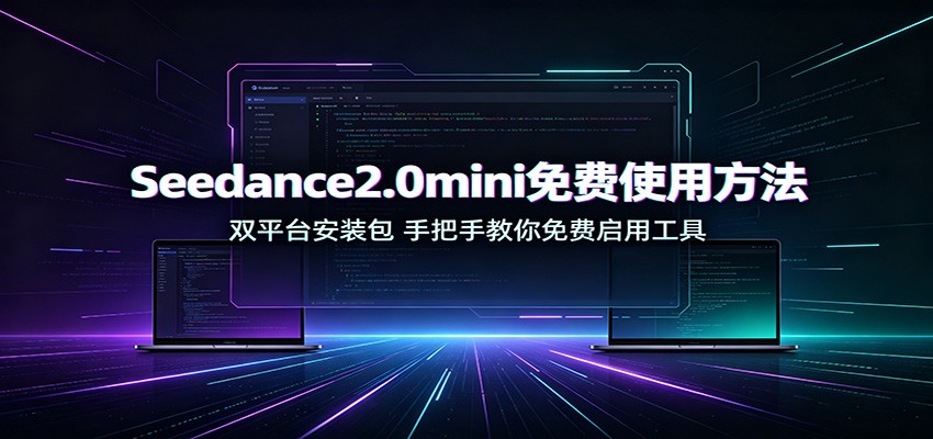 Seedance2.0mini免费使用方法：双平台安装包，手把手教你免费启用工具-搞钱利器