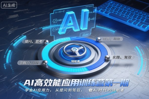 AI高效能应用训练营第一期，学会AI应用力，从提问到驾驭，做AI时代的领航者(更新)-搞钱利器