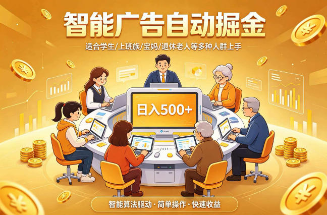 2026年最好做的项目：自动掘金项目，小白轻易上手，单日轻松收入500+【揭秘】-搞钱利器