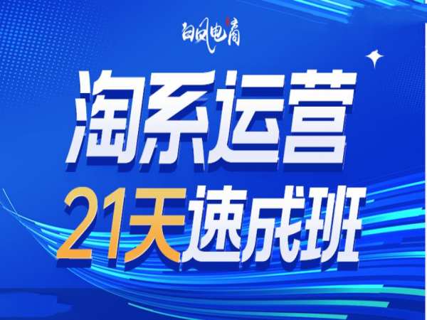 淘系运营21天速成班35期，年前最后一波和2025方向-搞钱利器