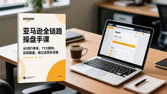 亚马逊全链路操盘手课,从0到1体系、11大模块、实战复盘,独立运营多店铺-搞钱利器