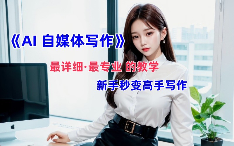 全网最全最细最专业的“AI自媒体写作”教学，新手小白秒变写作高手！-搞钱利器