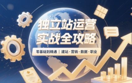 2025独立站运营实战全攻略-搞钱利器