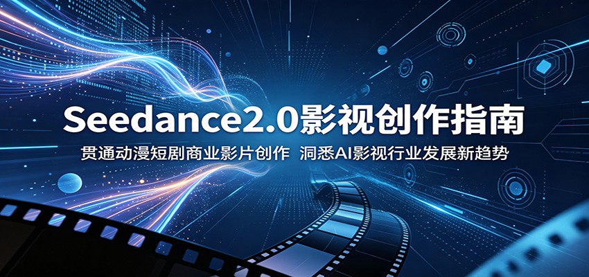 Seedance2.0影视创作指南：贯通动漫短剧商业影片创作，洞悉AI影视行业发展新趋势-搞钱利器