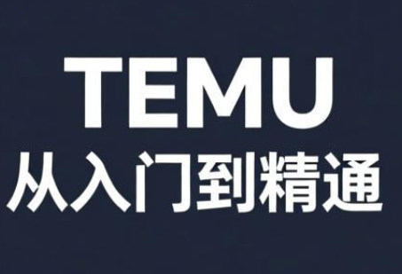 跨境麦冬·TEMU从入门到精通-搞钱利器