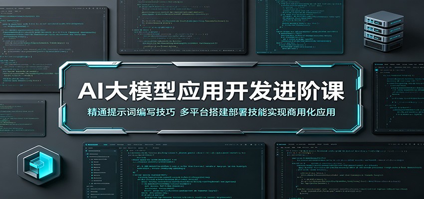AI大模型应用开发进阶课：精通提示词编写技巧，多平台搭建部署技能实现商用化应用-搞钱利器