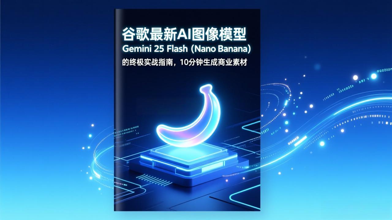 谷歌最新AI图像模型Gemini 2.5 Flash(Nano Banana-搞钱利器