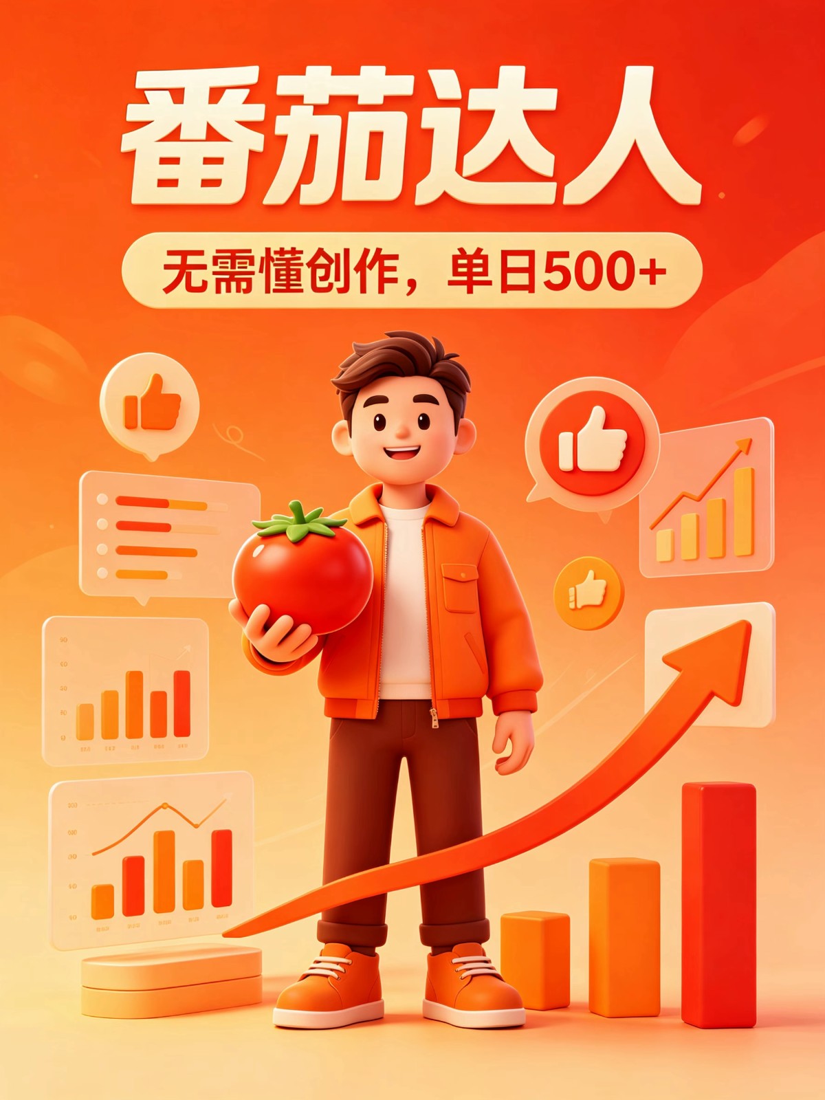 番茄小说达人全自动变现，普通人轻松日入500+-搞钱利器