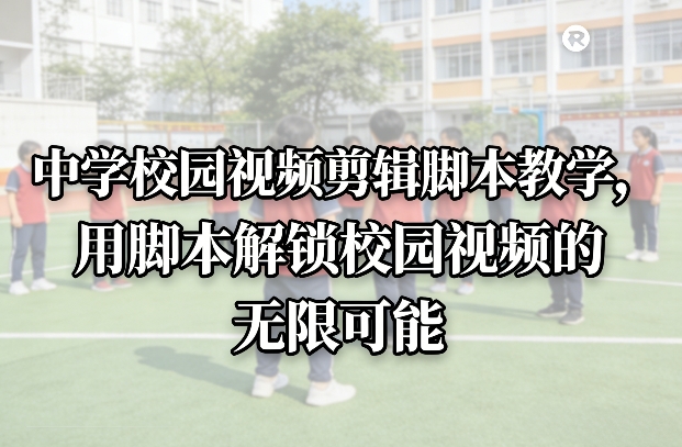 中学校园视频剪辑脚本教学，用脚本解锁校园视频的无限可能-搞钱利器