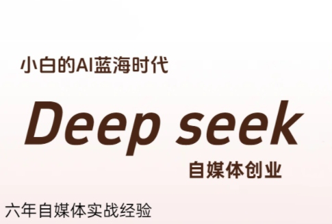 冰冰老师·普通人如何利用Deepseek创业-搞钱利器