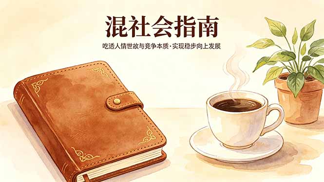 付费文章：混社会指南，吃透人情世故与竞争本质，实现稳步向上发展-搞钱利器